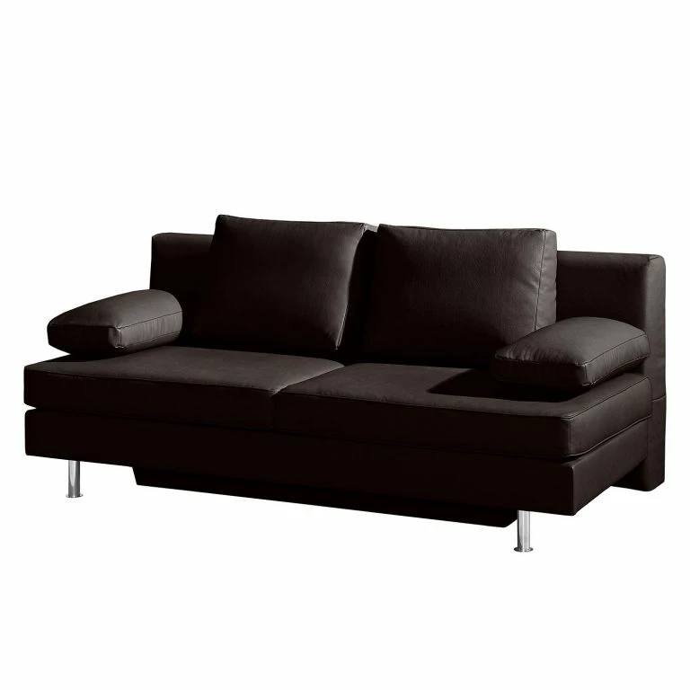 loftscape Roomscape Canapé convertible Emmanuela – Cuir véritable marron