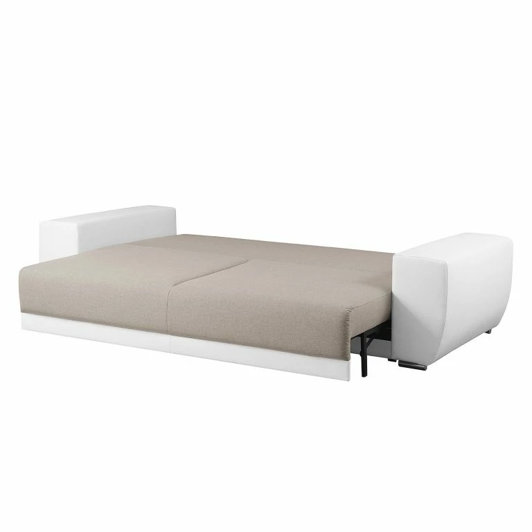 Loftscape Roomscape Grand Canapé Cubba (convertible) – Blanc / Cappuccino