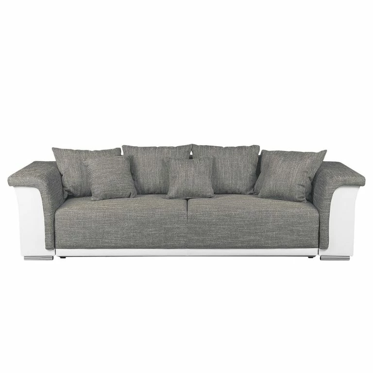 Loftscape Roomscape Grand Canapé Rockypoint (convertible) – Blanc / Gris