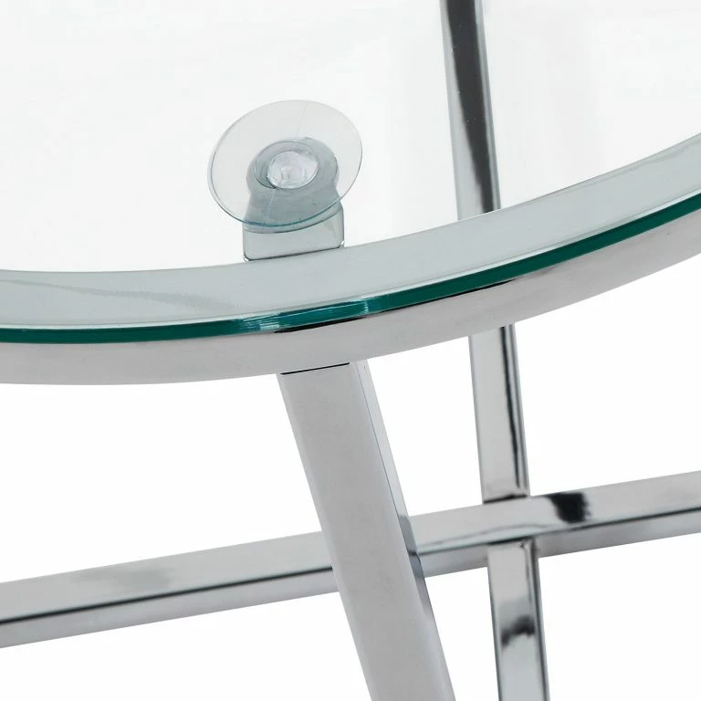 Loftscape Roomscape Table D’appoint Crimond – Argenté
