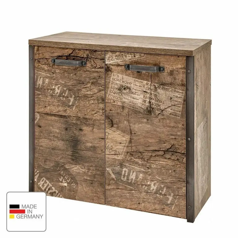 Loftscape Schildmeyer Commode Harkon I – Imitation Chêne Du Panama – Largeur : 80 Cm