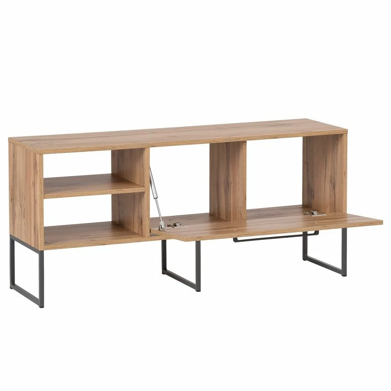 Loftscape Schildmeyer Meuble TV Limmo – Imitation Chêne Rustique / Noir