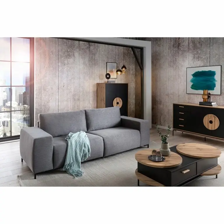 Loftscape Schildmeyer Table Basse Looks II – Noir / Imitation Chêne
