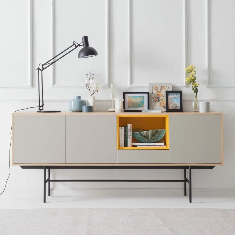 Loftscape Studio Copenhagen Buffet Caspito – Chêne / Gris Clair