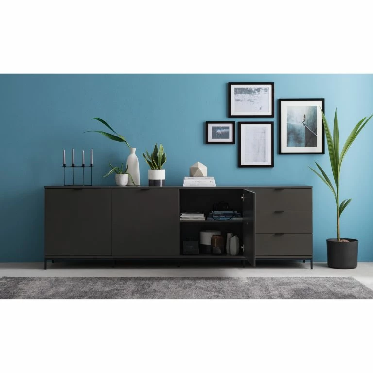 Loftscape Studio Copenhagen Buffet Harma I – Gris Foncé