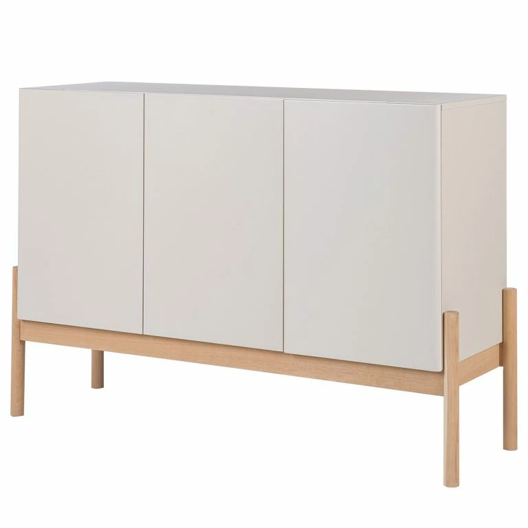 loftscape Studio Copenhagen Buffet haut Cooby – Blanc / Chêne