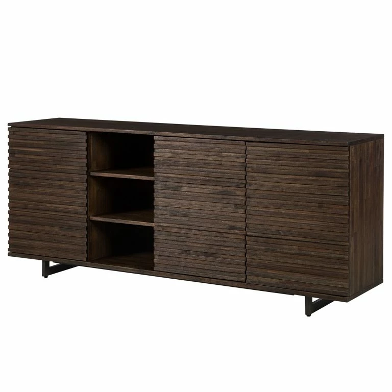 loftscape Studio Copenhagen Buffet Kirley III – Acacia massif – Acacia foncé