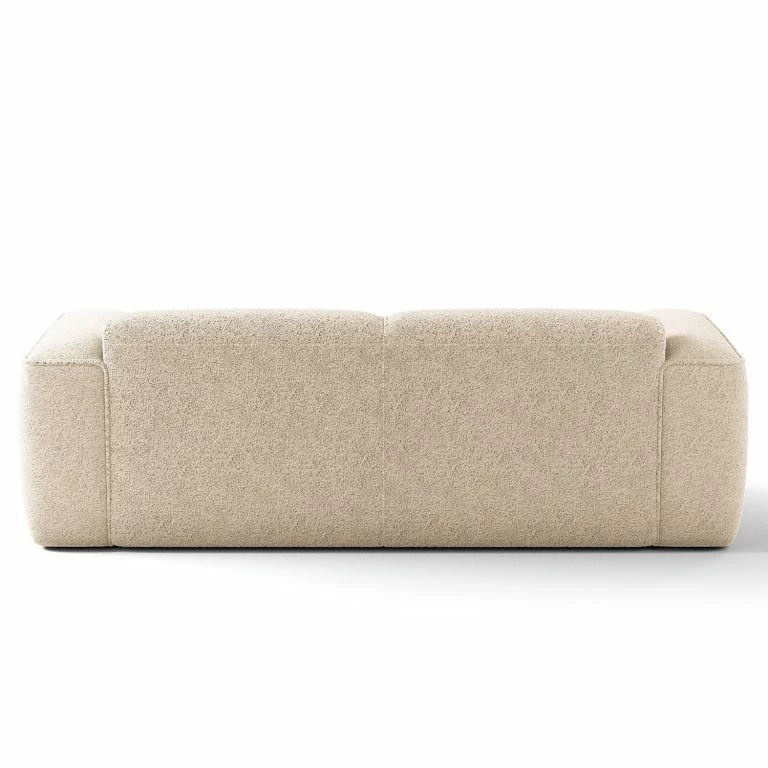 Loftscape Studio Copenhagen Canapé 2 Places HUDSON – Bouclé Tissu Bony: Beige