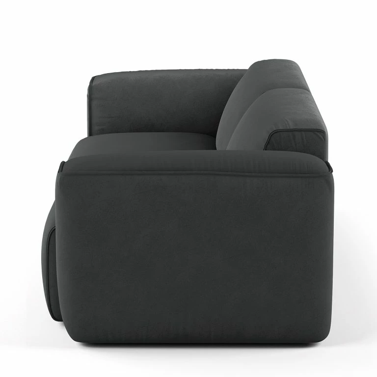 Loftscape Studio Copenhagen Canapé 2 Places HUDSON – Microfibre Teda: Anthracite