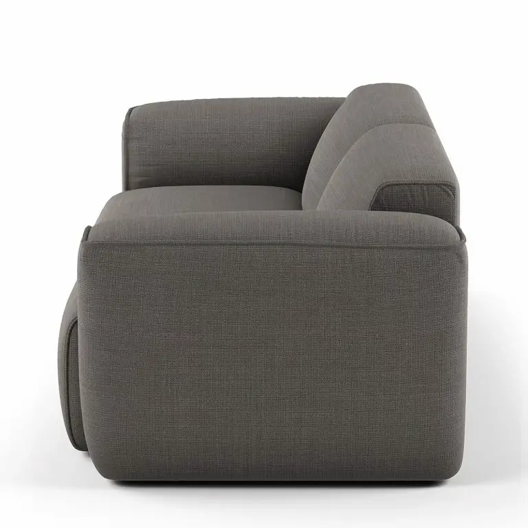 Loftscape Studio Copenhagen Canapé 2 Places HUDSON – Tissu Reeni: Gris Foncé