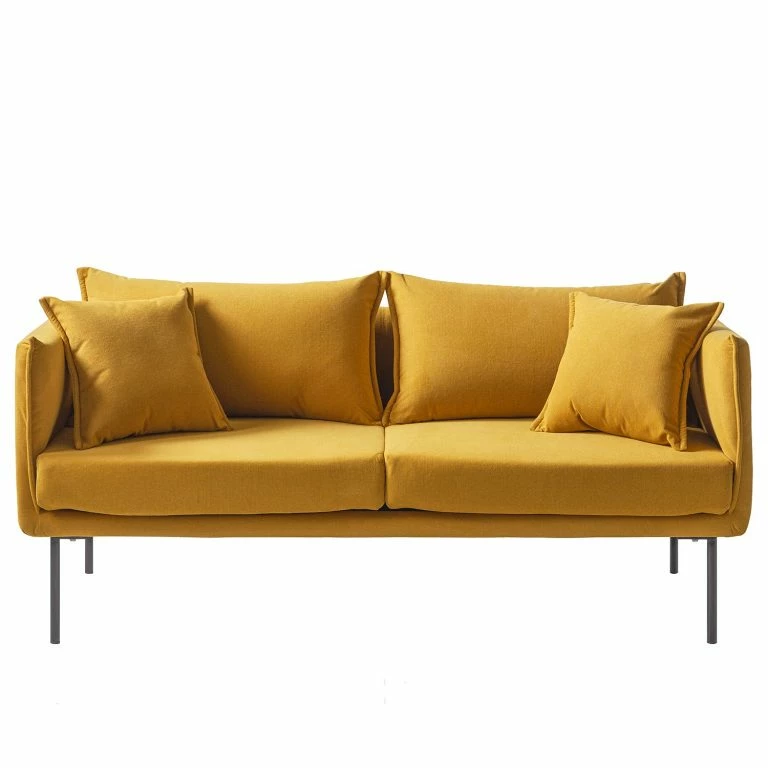 Loftscape Studio Copenhagen Canapé Bayboro Tissu (2 5 Places) – Moutarde