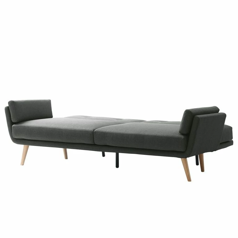 Loftscape Studio Copenhagen Canapé Convertible Kneep Tissu – Gris Foncé