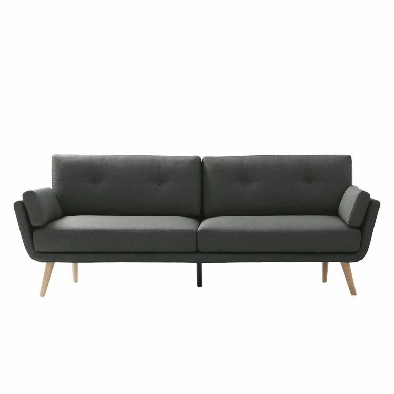 Loftscape Studio Copenhagen Canapé Convertible Kneep Tissu – Gris Foncé