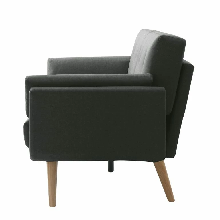 Loftscape Studio Copenhagen Canapé Convertible Kneep Tissu – Gris Foncé