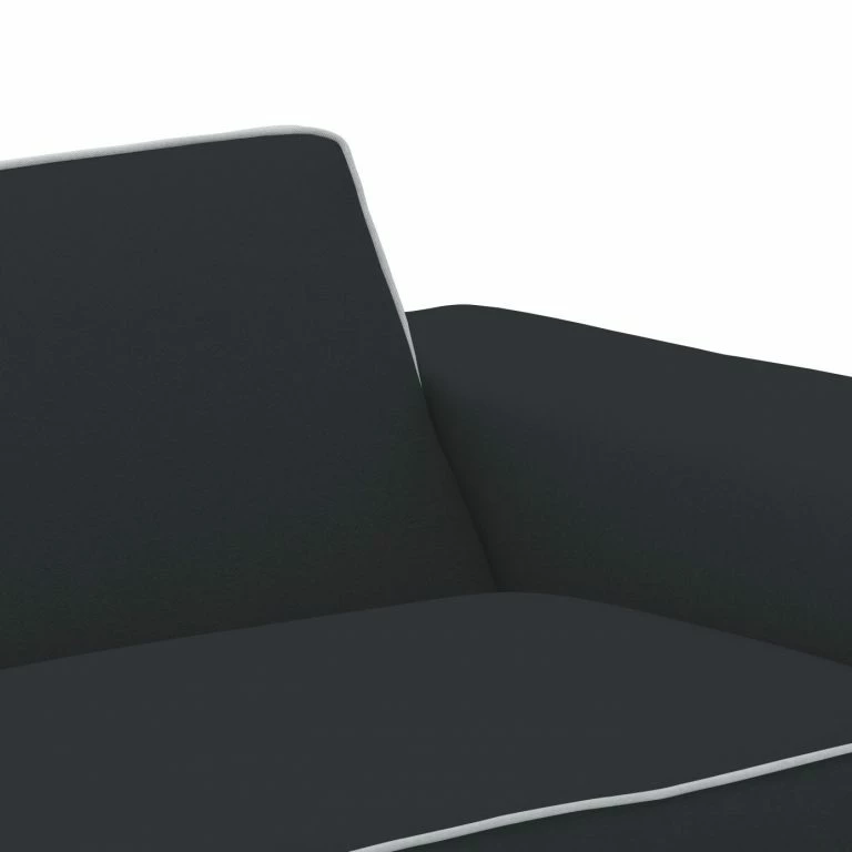 Loftscape Studio Copenhagen Canapé D’angle Ampio Duo II Tissu – Tissu Floreana : Anthracite – Méridienne Courte à Gauche (vue De Face) – Gris