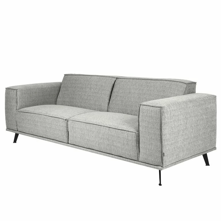loftscape Studio Copenhagen Canapé Parnu (3 places) – Tissu Costa: Argent