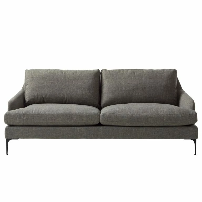 Loftscape Studio Copenhagen Canapé Peritz (3 Places) – Tissu – Gris / Beige