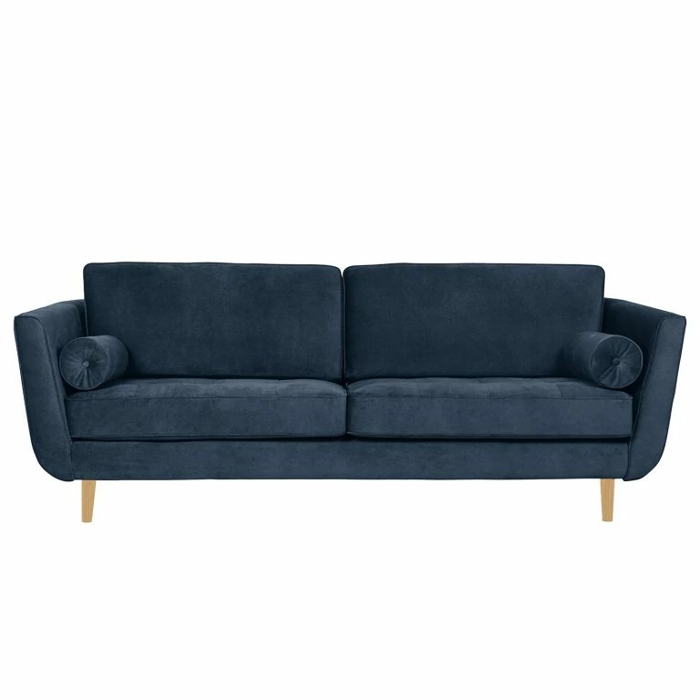 Loftscape Studio Copenhagen Canapé Vieux Lyon (3 Places) – Microfibre – Microfibre Panja: Bleu