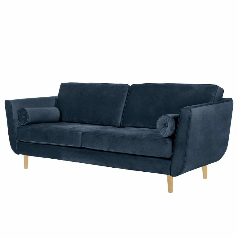 loftscape Studio Copenhagen Canapé Vieux Lyon (3 places) – Microfibre – Microfibre Panja: Bleu