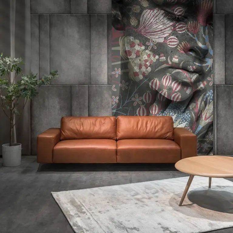 Loftscape Studio Copenhagen Canapé Volx (3 Places) – Cuir Aniline