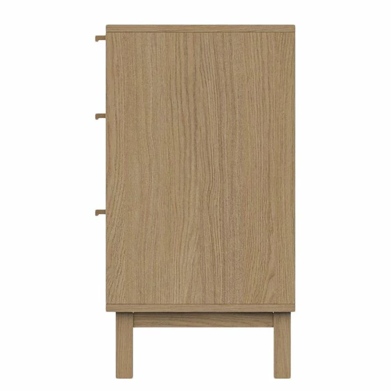Loftscape Studio Copenhagen Commode Canee I – Cannage / Placage En Bois Véritable – Chêne