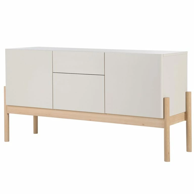 loftscape Studio Copenhagen Enfilade Cooby I – Blanc / Chêne