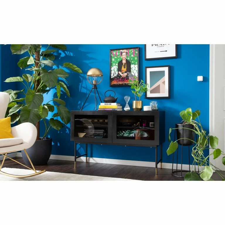 Loftscape Studio Copenhagen Enfilade Luuk – Noir Mat / Doré