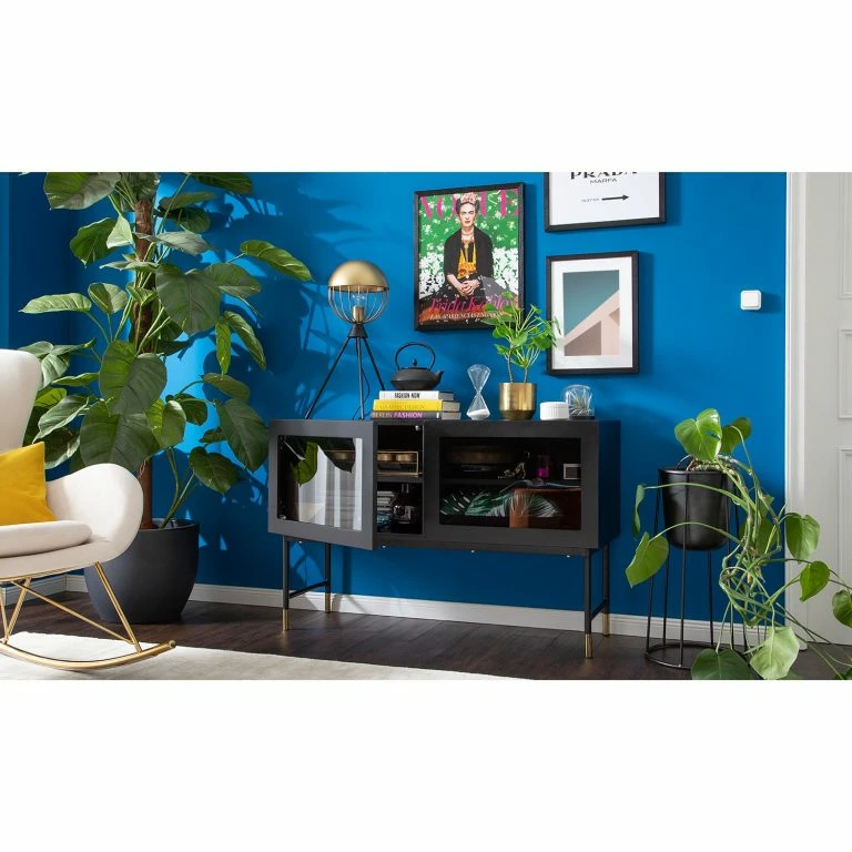 Loftscape Studio Copenhagen Enfilade Luuk – Noir Mat / Doré