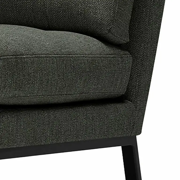 Loftscape Studio Copenhagen Fauteuil Chilli – Tissu Shina: Gris – Noir