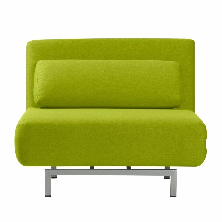 Loftscape Studio Copenhagen Fauteuil Convertible Copperfield Tissu – Tissu Zahira : Citron Vert