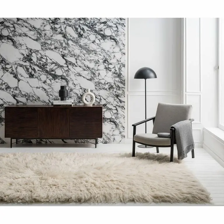 Loftscape Studio Copenhagen Fauteuil Etah – Tissu / Hêtre Massif – Gris / Noir