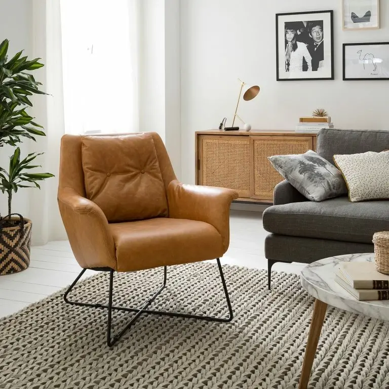 Loftscape Studio Copenhagen Fauteuil Pimentas – Cuir – Marron