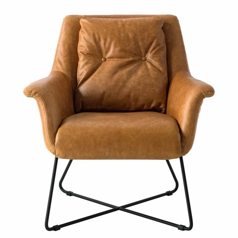 Loftscape Studio Copenhagen Fauteuil Pimentas – Cuir – Marron