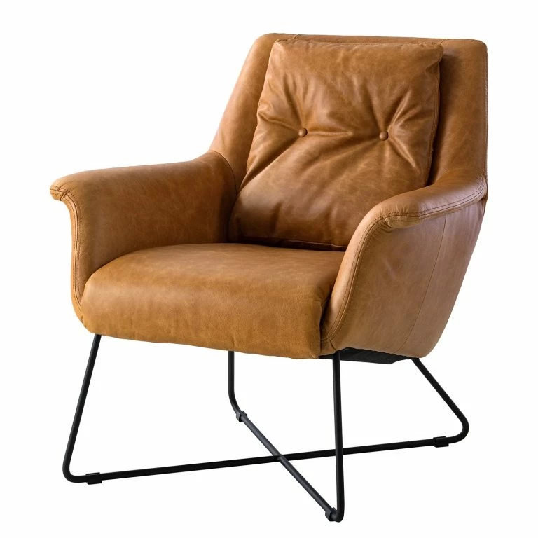 loftscape Studio Copenhagen Fauteuil Pimentas – Cuir – Marron