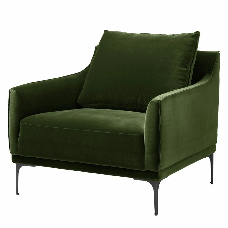 loftscape Studio Copenhagen Fauteuil Pouch – Velours – Vert foncé