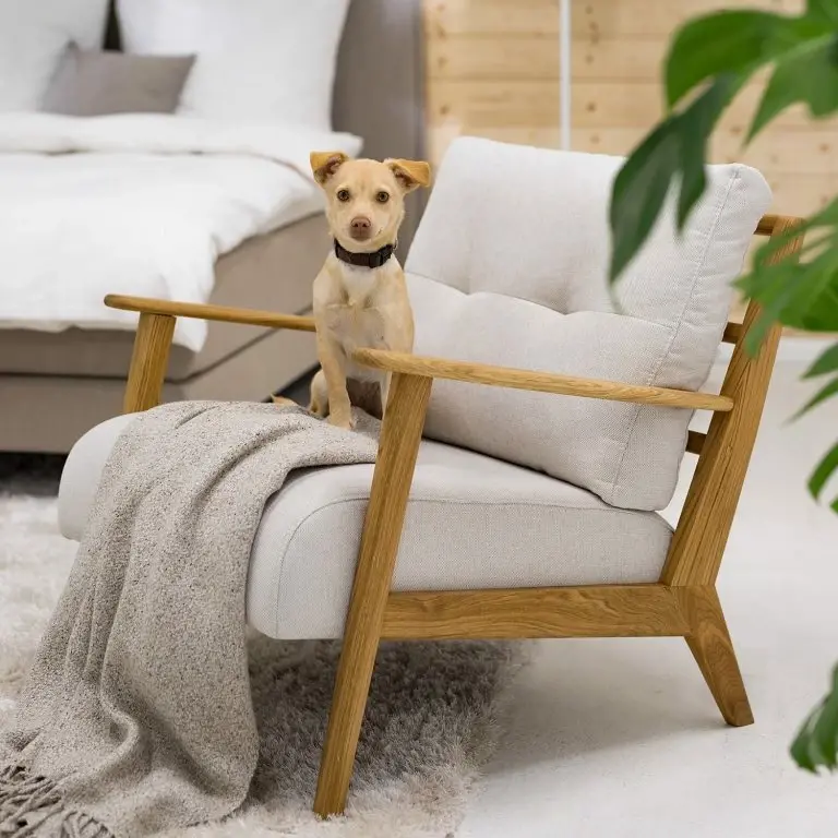 Loftscape Studio Copenhagen Fauteuil TIMON – Tissu Saia: Beige