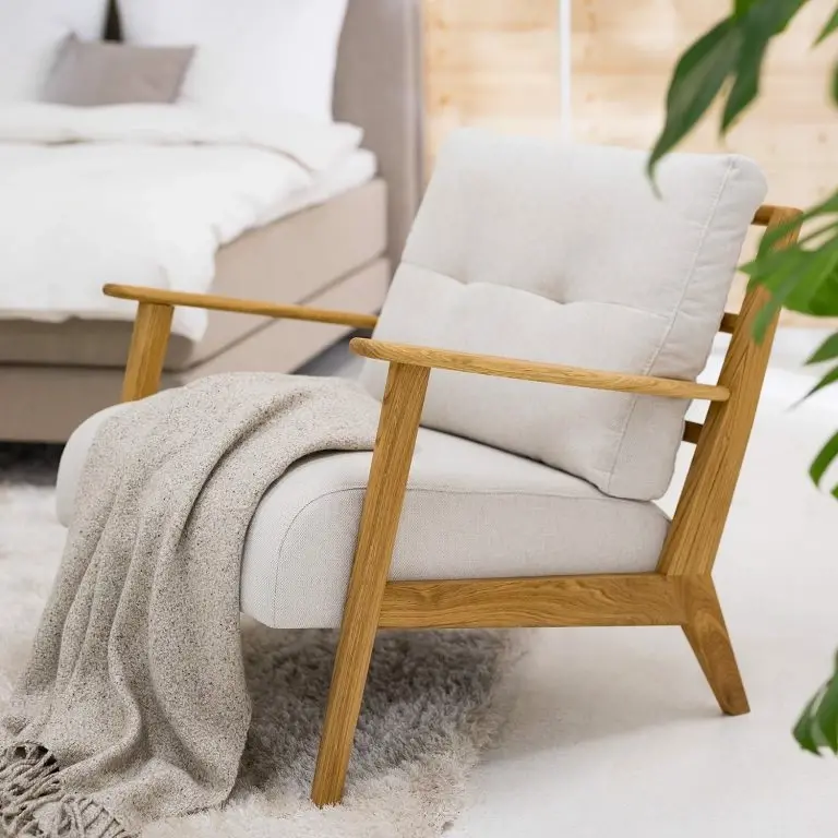 Loftscape Studio Copenhagen Fauteuil TIMON – Tissu Saia: Beige