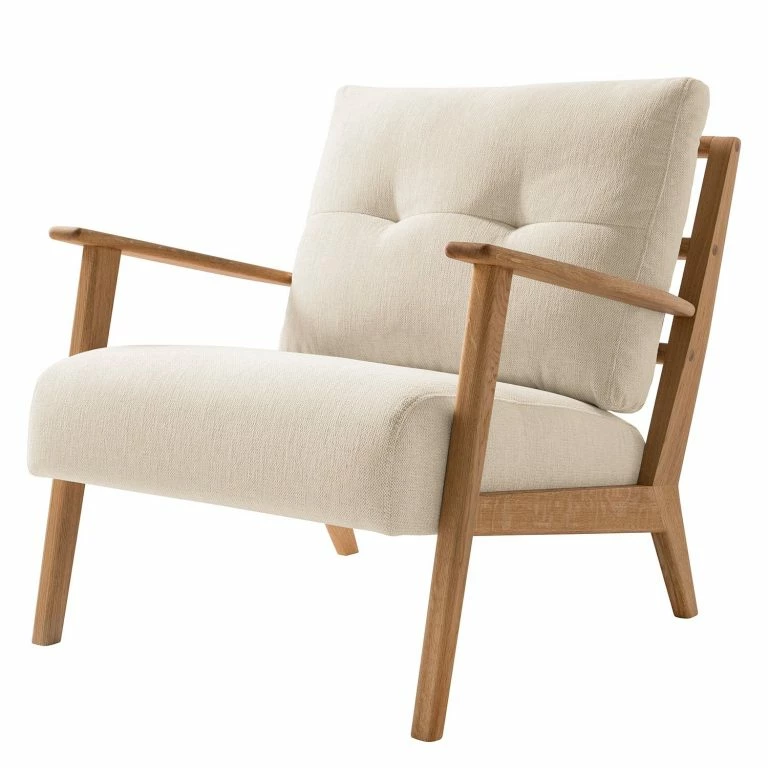 loftscape Studio Copenhagen Fauteuil TIMON – Tissu Saia: Beige