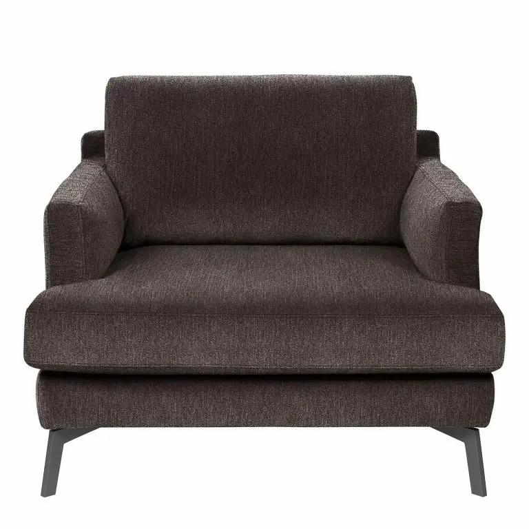Loftscape Studio Copenhagen Fauteuil Vieux Bourg – Tissu – Tissu Nona: Gris Foncé