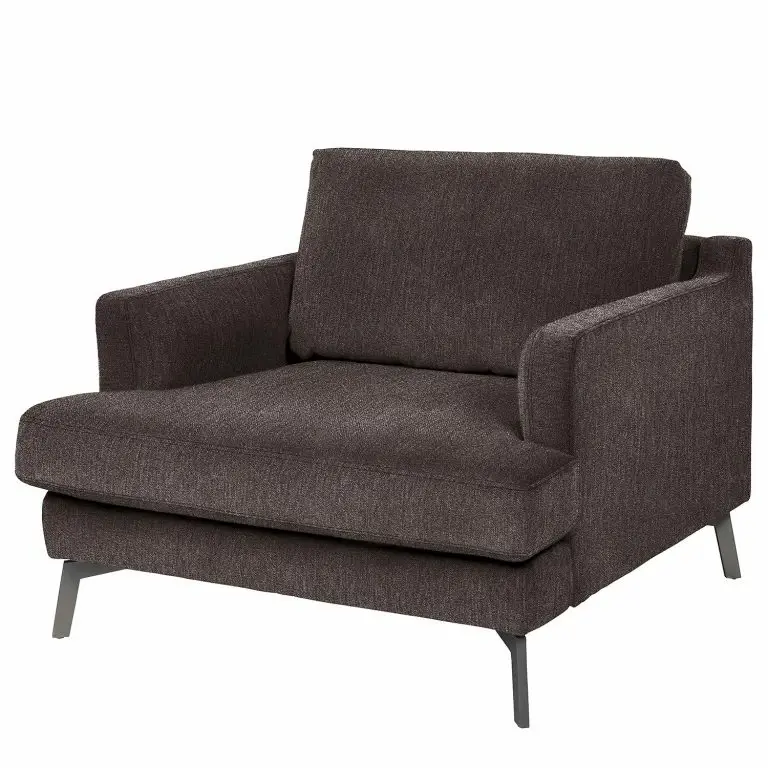 loftscape Studio Copenhagen Fauteuil Vieux Bourg – Tissu – Tissu Nona: Gris foncé