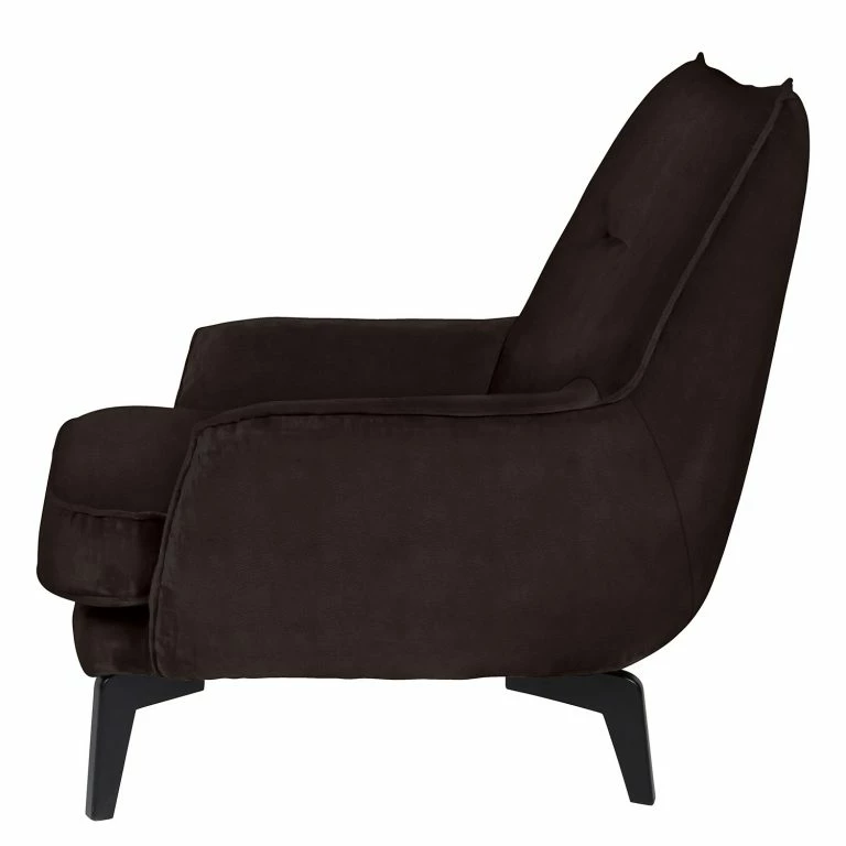 Loftscape Studio Copenhagen Fauteuil Vieux Vichy – Cuir Lecia: Marron Foncé
