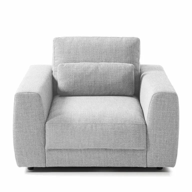 Loftscape Studio Copenhagen Fauteuil Willows – Tissu Amila: Gris Clair