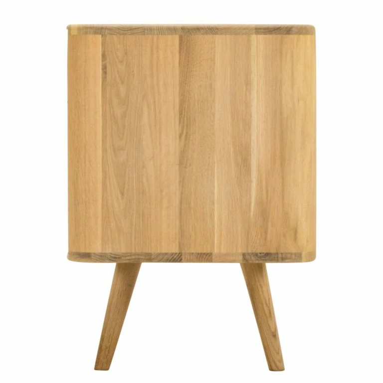 Loftscape Studio Copenhagen Meuble TV Loca III – Blanc / Chêne