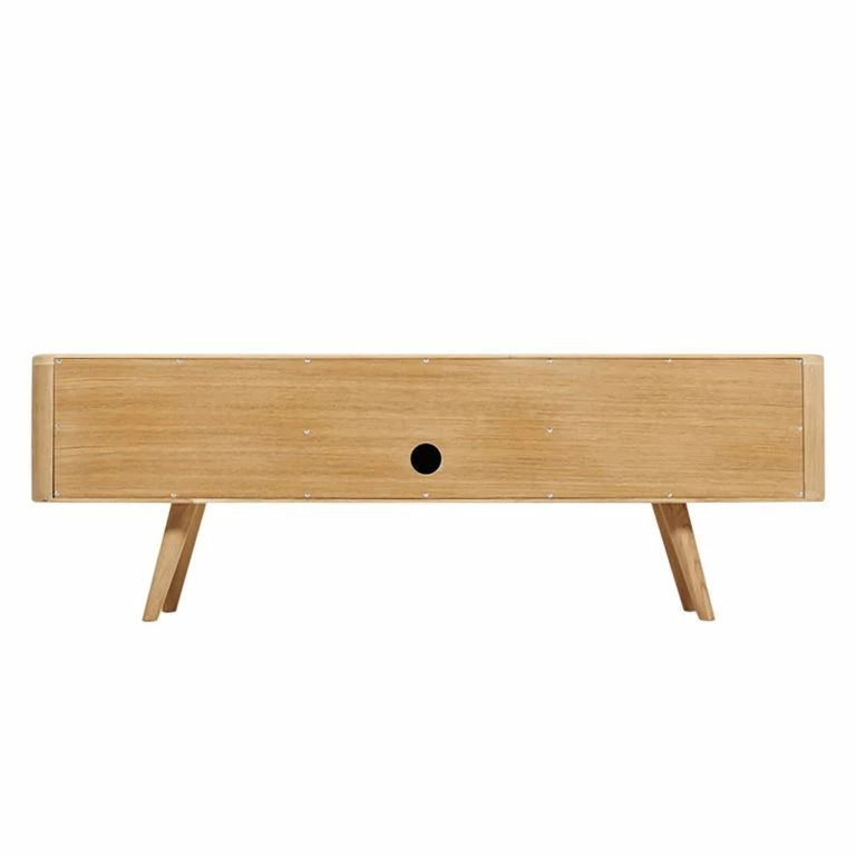 Loftscape Studio Copenhagen Meuble TV Loca V – Partiellement En Chêne Sauvage Massif – Chêne Sauvage – Largeur : 135 Cm – Profondeur : 42 Cm