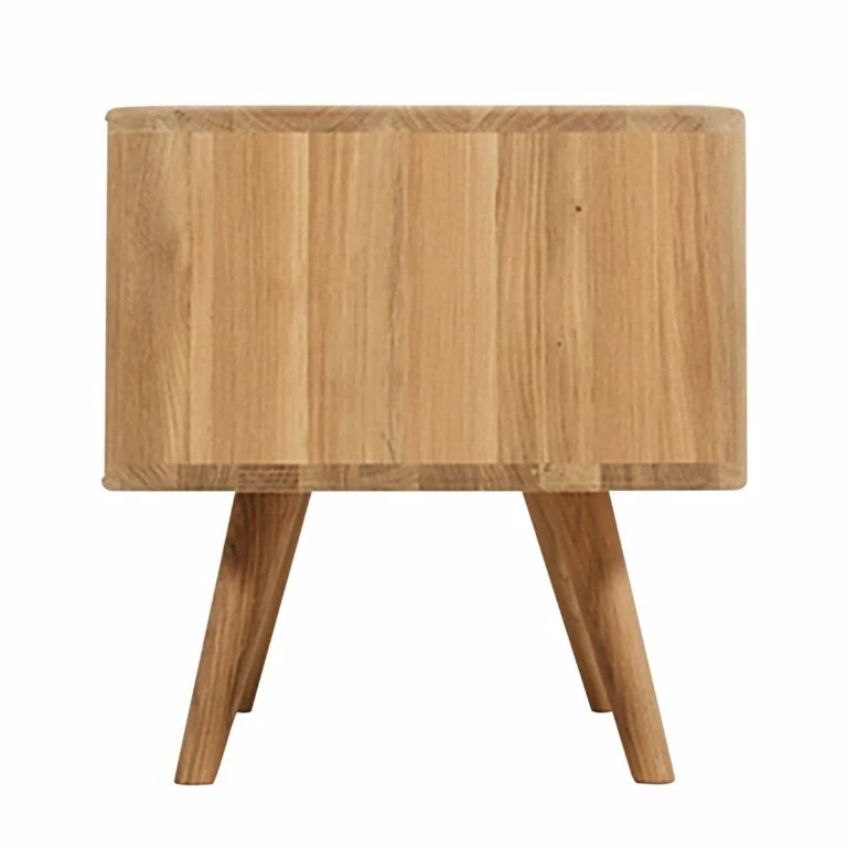 Loftscape Studio Copenhagen Meuble TV Loca V – Partiellement En Chêne Sauvage Massif – Chêne Sauvage – Largeur : 135 Cm – Profondeur : 42 Cm