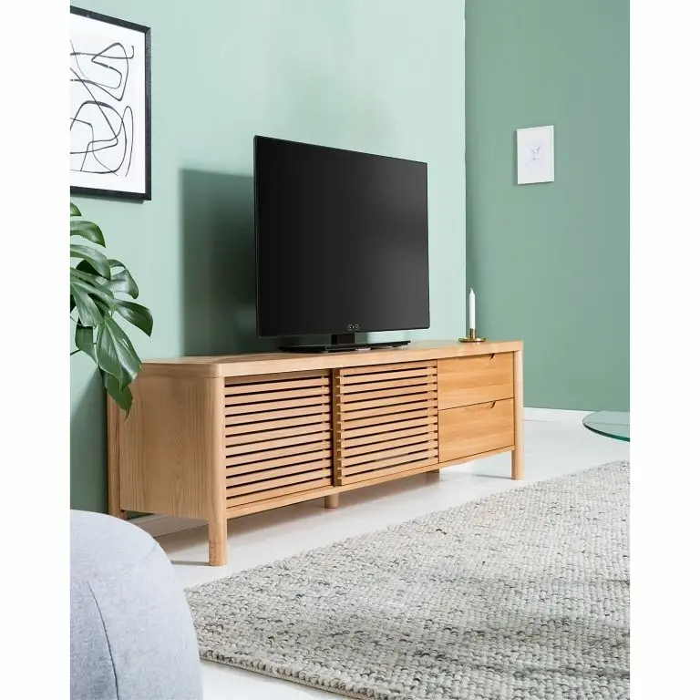 Loftscape Studio Copenhagen Meuble TV Saido – Frêne Massif