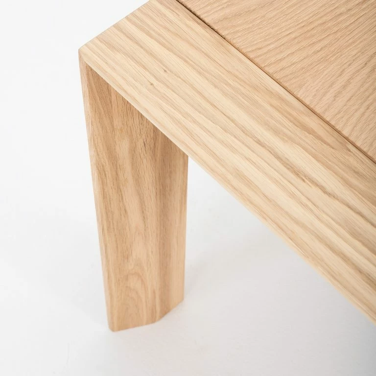 Loftscape Studio Copenhagen Table Basse Maayka – Partiellement En Chêne Massif – Chêne Clair – Largeur : 110 Cm