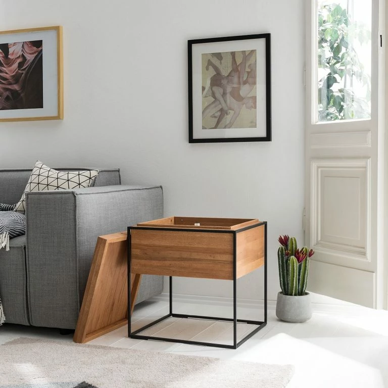 Loftscape Studio Copenhagen Table D’appoint Cubus – Chêne