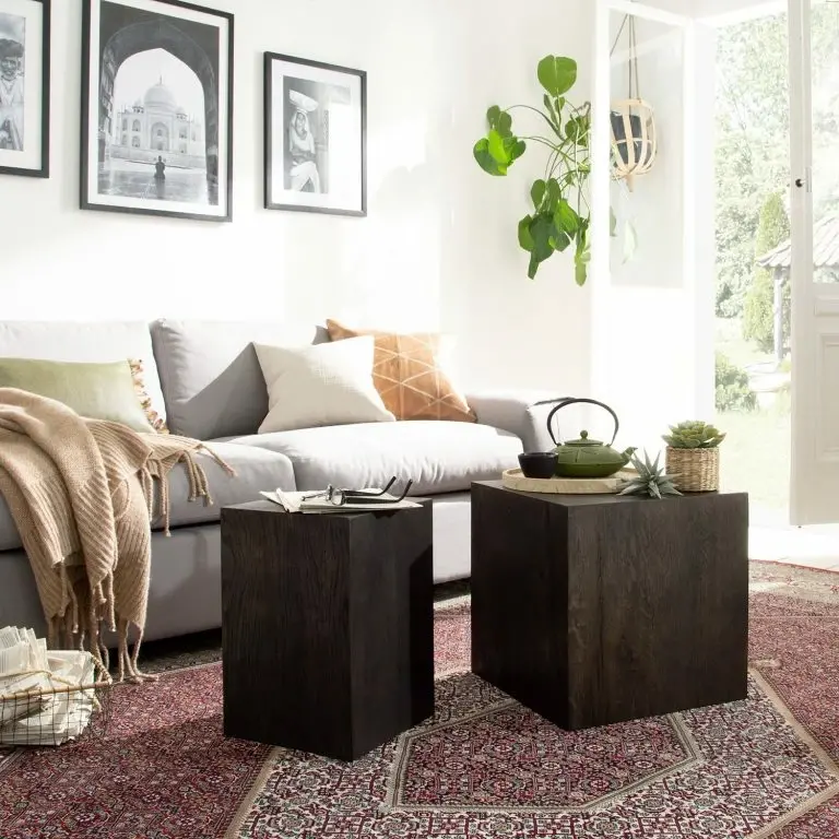 Loftscape Studio Copenhagen Table D’appoint Cubus III – Chêne Noir