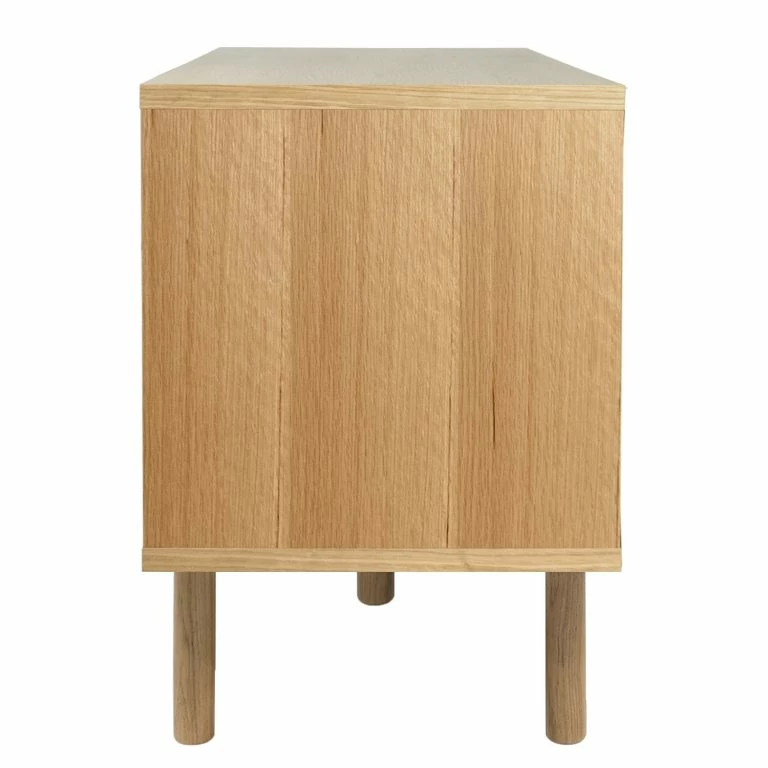 Loftscape Temahome Buffet Noa I – Blanc / Gris Minéral – Chêne